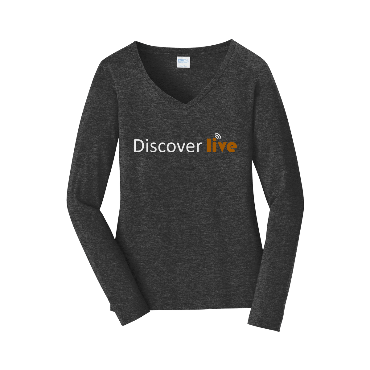 discover-womens-long-sleeve-v-neck-dtf-front-LPC450VLS-darkheathergrey-flat-front