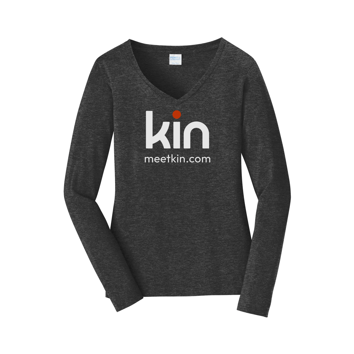 kin-womens-long-sleeve-v-neck-dtf-front-LPC450VLS-darkheathergrey-flat-front