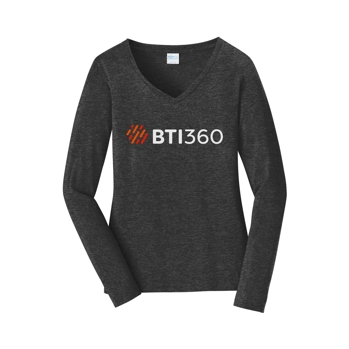 bti360-womens-long-sleeve-v-neck-dtf-front-LPC450VLS-darkheathergrey-flat-front