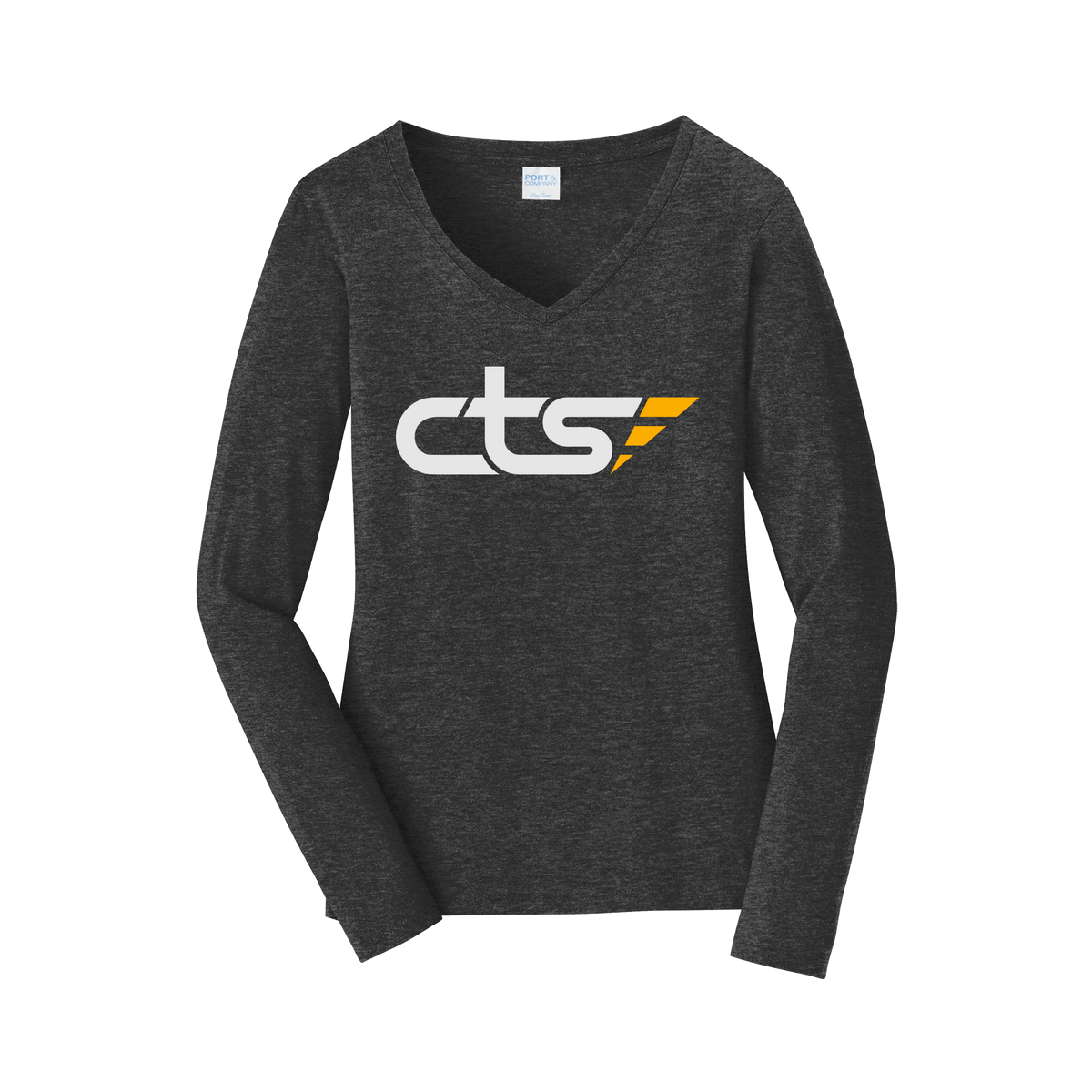 cts1-womens-long-sleeve-v-neck-dtf-front-LPC450VLS-darkheathergrey-flat-front