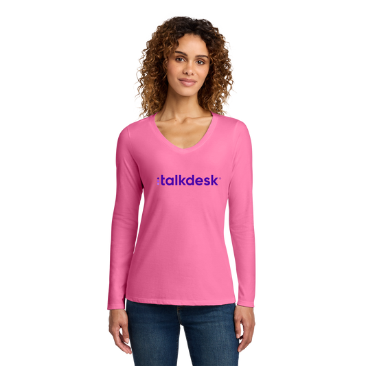 talkdesk-womens-long-sleeve-v-neck-primary-mockup