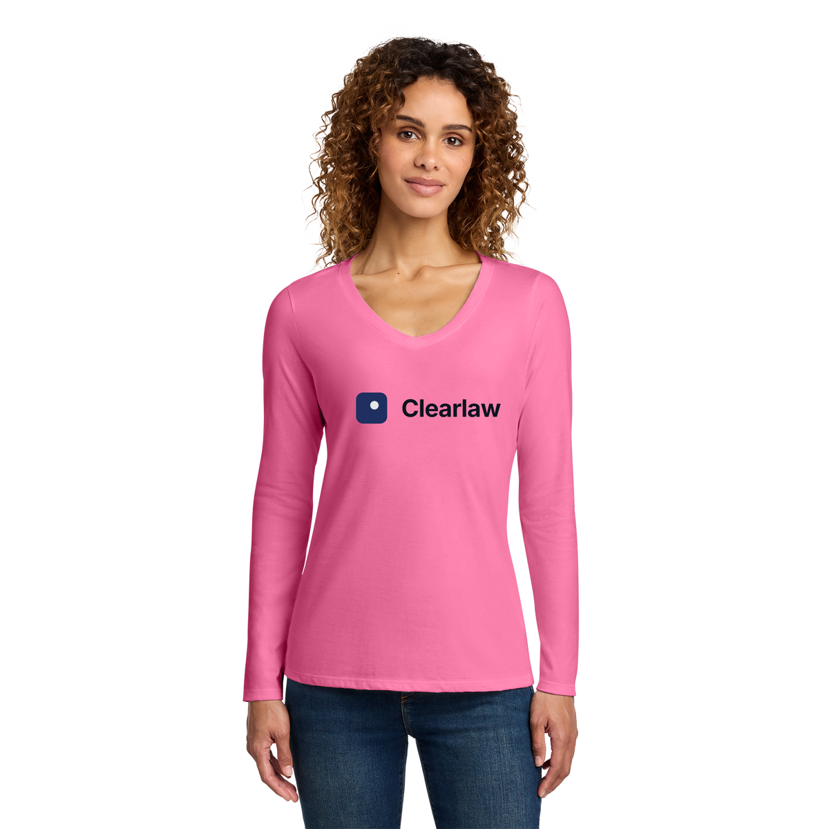 clearlaw-womens-long-sleeve-v-neck-primary-mockup