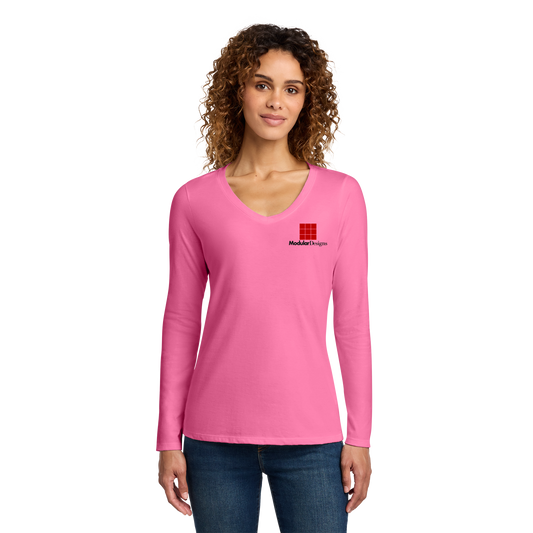 modulardesignsflooring-womens-long-sleeve-v-neck-primary-mockup
