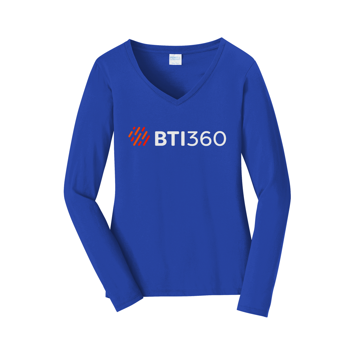 bti360-womens-long-sleeve-v-neck-dtf-front-LPC450VLS-trueroyal-flat-front