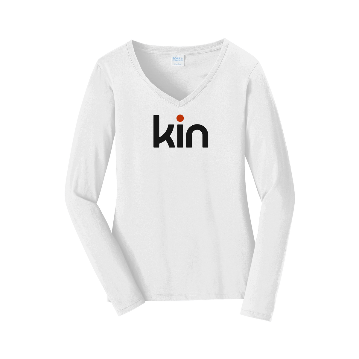 meetkin-womens-long-sleeve-v-neck-tee-dtf-front-LPC450VLS-white-flat-front