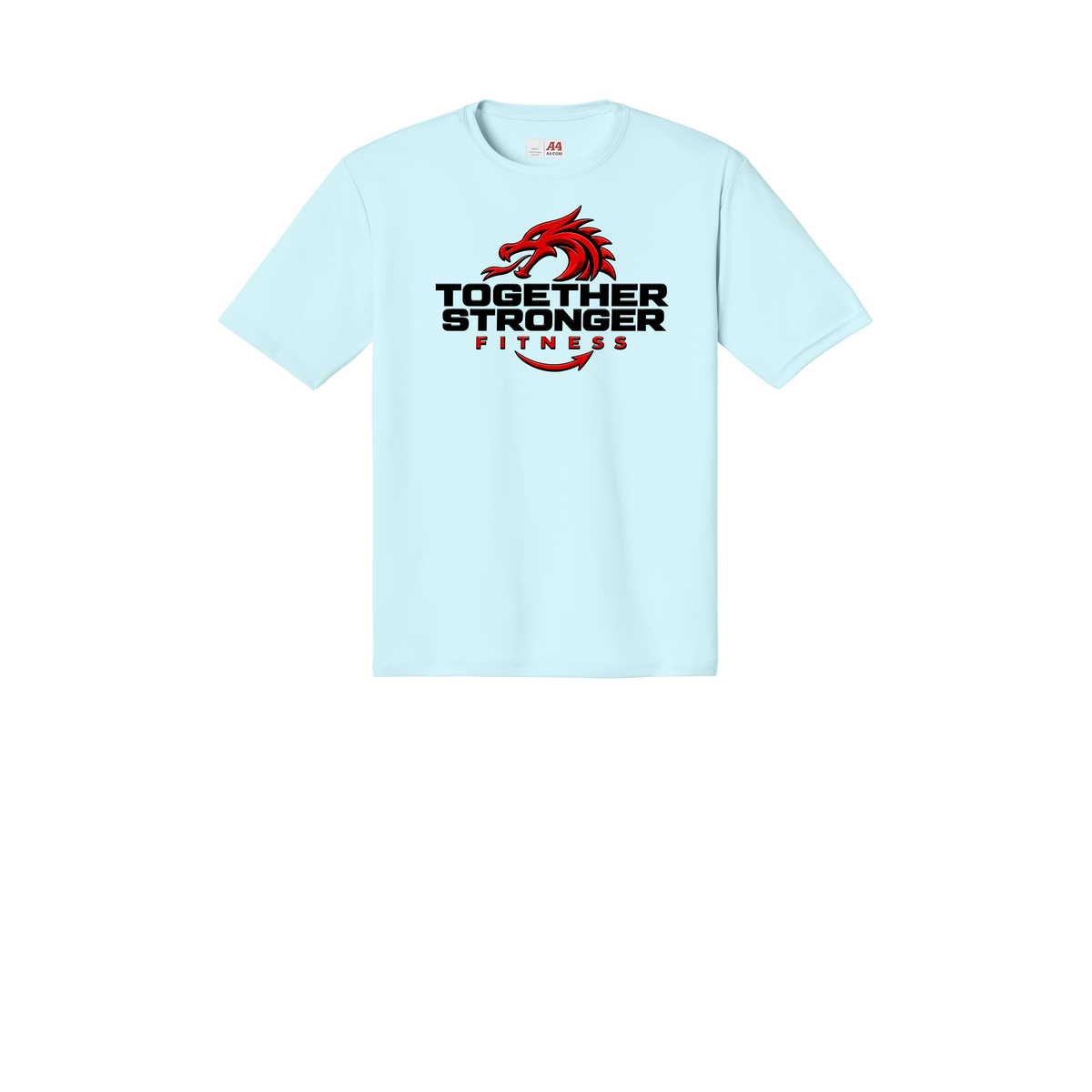 togetherstrongerfitness-a4-cooling-performance-tee-dtf-front-N3142-pastelblue-flat-front