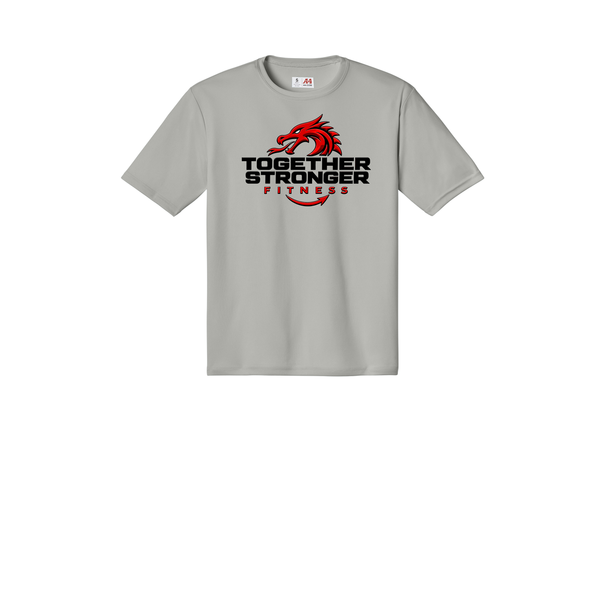 togetherstrongerfitness-a4-cooling-performance-tee-dtf-front-N3142-silver-flat-front
