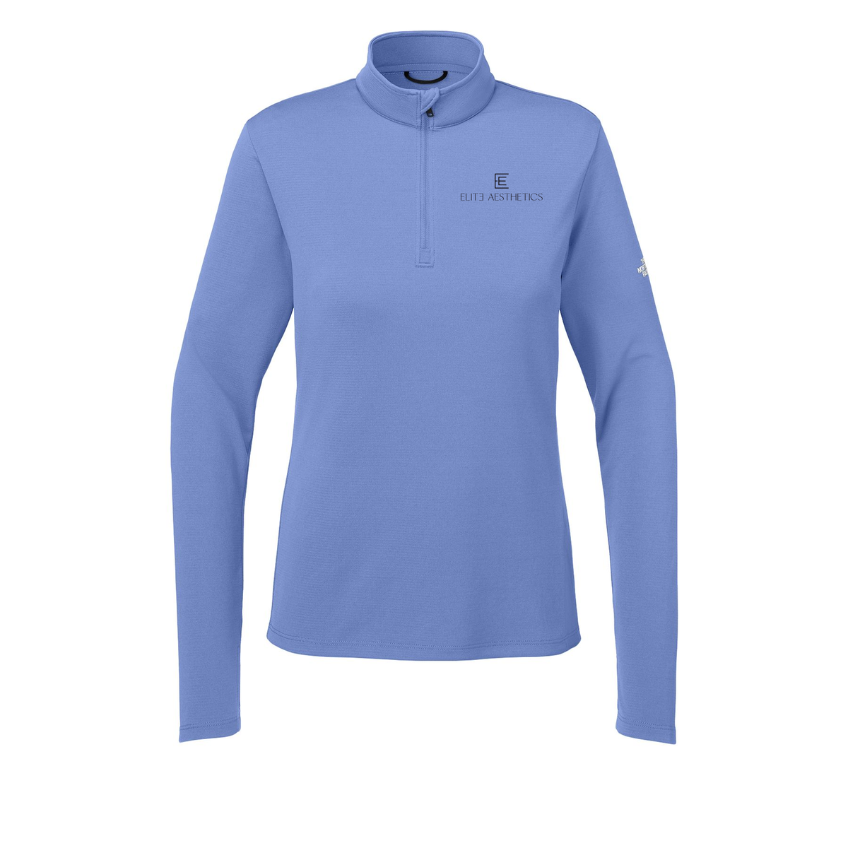 eliteaestheticsnyc-the-north-face-womens-ambition-14-zip-embroidery-leftchest-NF0A8ENQ-deepperiwinkle-flat-front