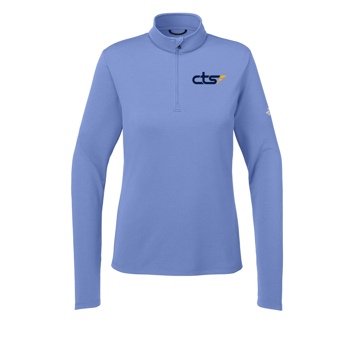 cts1-the-north-face-womens-ambition-14-zip-embroidery-leftchest-NF0A8ENQ-deepperiwinkle-flat-front