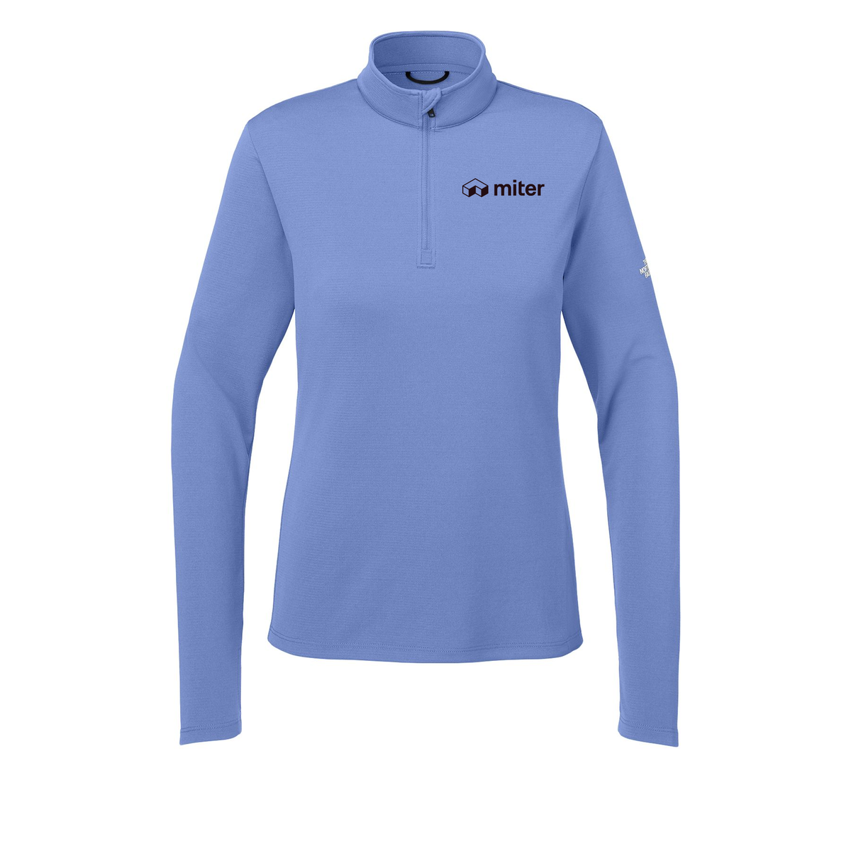 miter-the-north-face-womens-ambition-14-zip-embroidery-leftchest-NF0A8ENQ-deepperiwinkle-flat-front