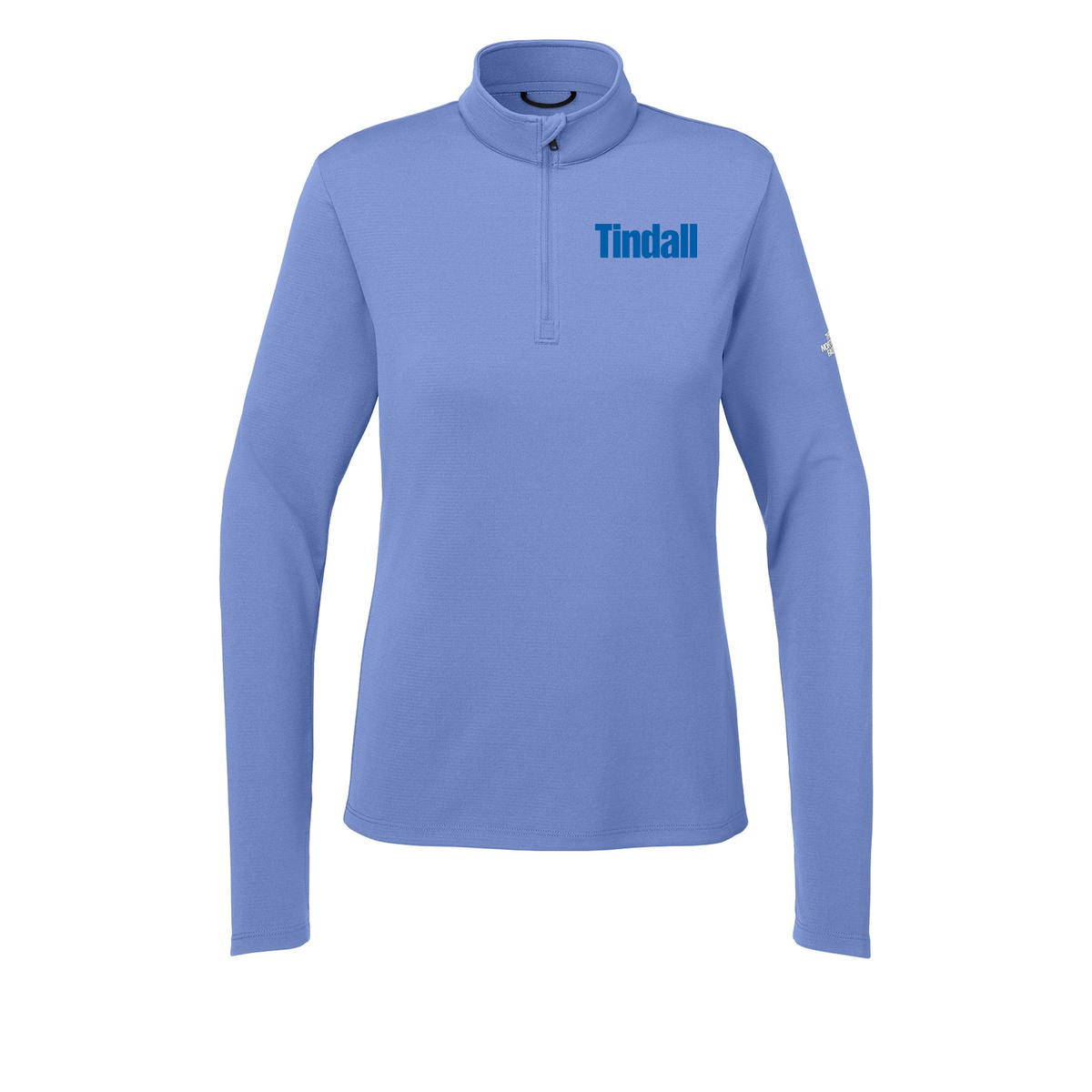 tindallcorp-the-north-face-womens-ambition-14-zip-embroidery-leftchest-NF0A8ENQ-deepperiwinkle-flat-front