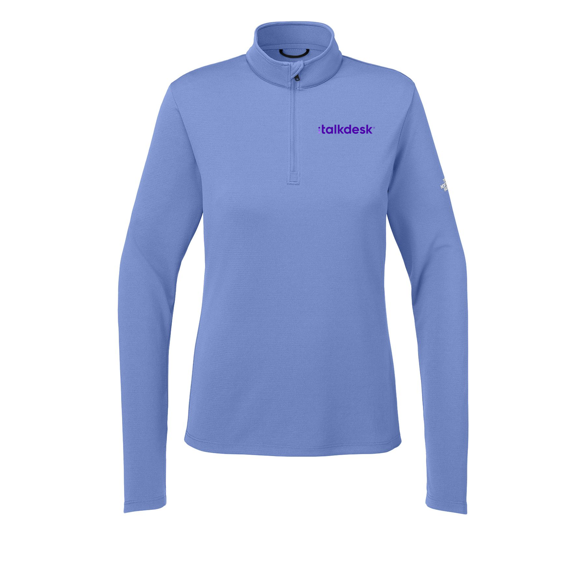 talkdesk-the-north-face-womens-ambition-14-zip-embroidery-leftchest-NF0A8ENQ-deepperiwinkle-flat-front
