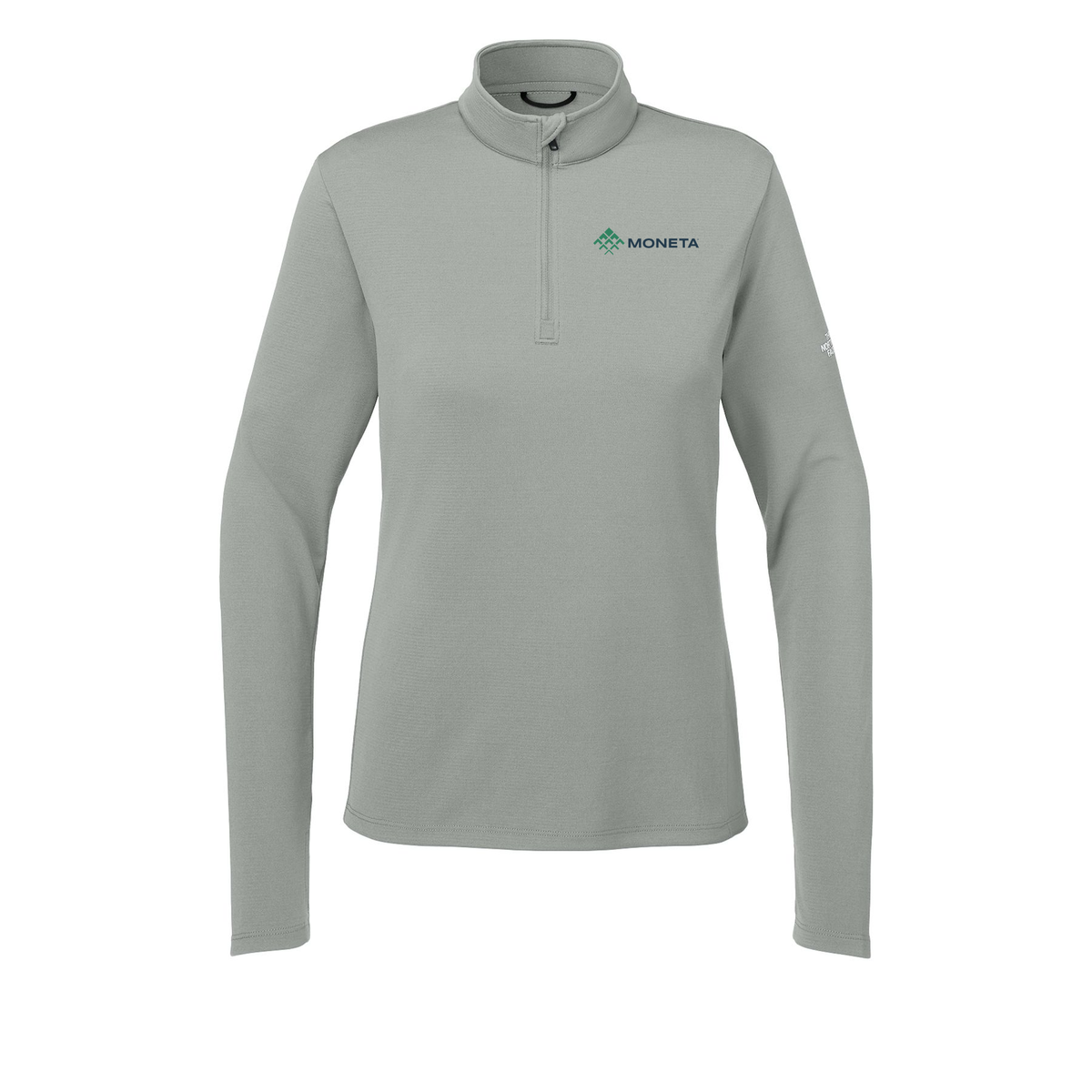 monetagroup-the-north-face-womens-ambition-14-zip-embroidery-leftchest-NF0A8ENQ-meldgreyheather-flat-front