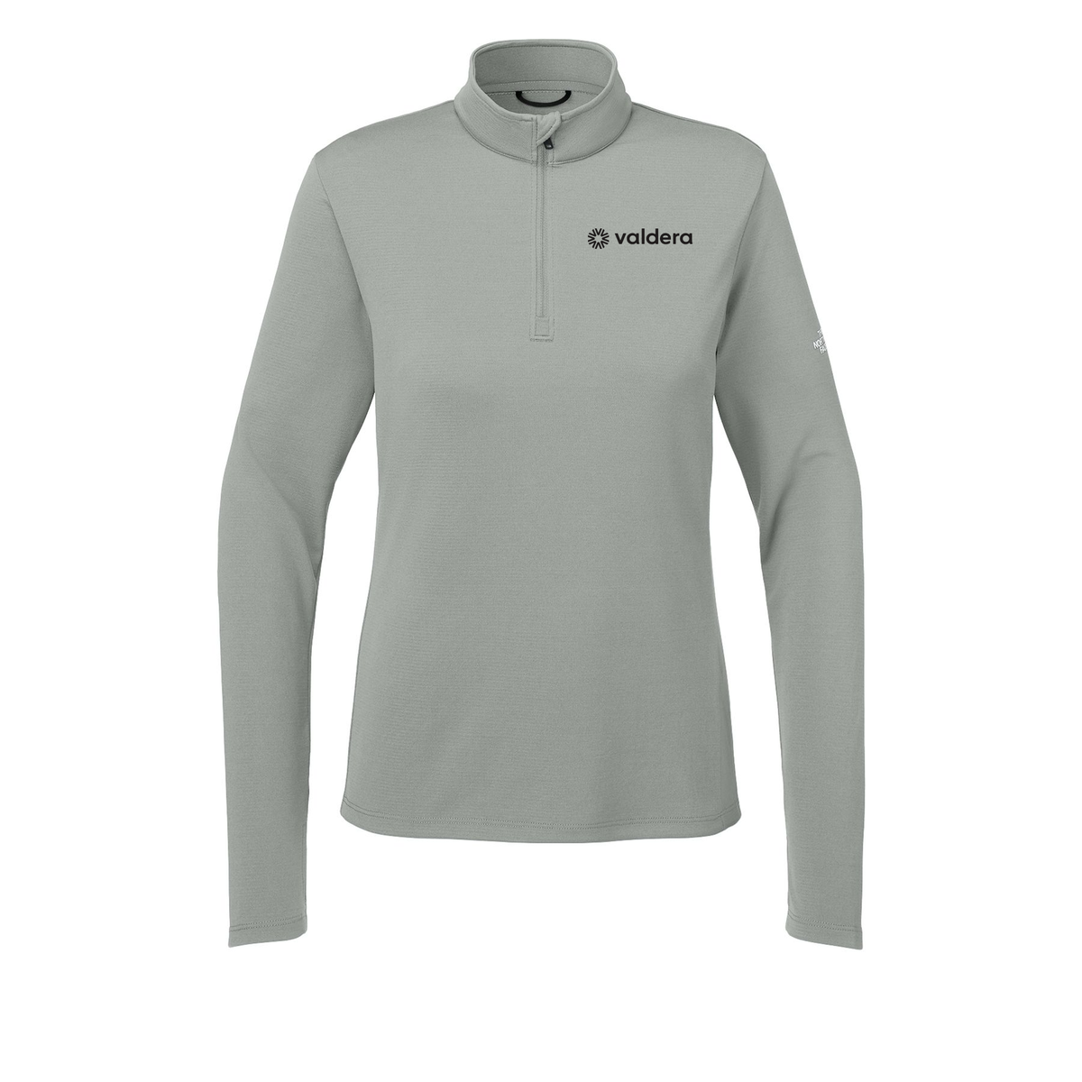 valdera-the-north-face-womens-ambition-14-zip-embroidery-leftchest-NF0A8ENQ-meldgreyheather-flat-front
