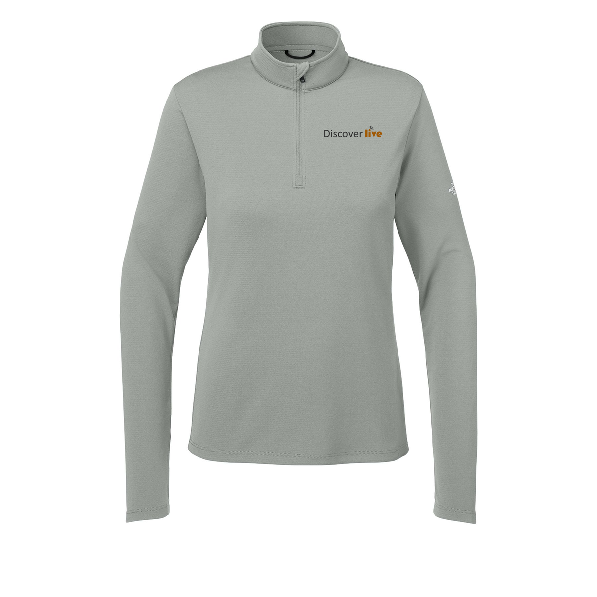 discover-the-north-face-womens-ambition-14-zip-embroidery-leftchest-NF0A8ENQ-meldgreyheather-flat-front