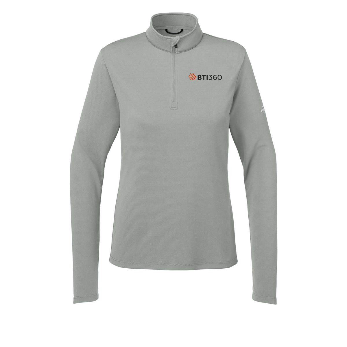 bti360-the-north-face-womens-ambition-14-zip-embroidery-leftchest-NF0A8ENQ-meldgreyheather-flat-front