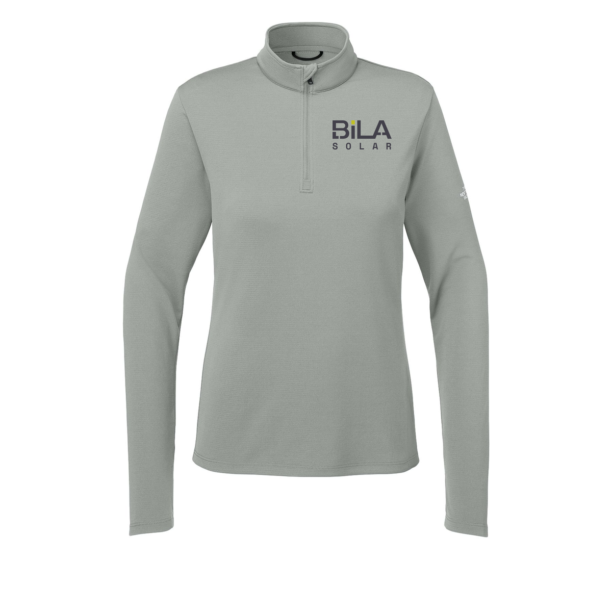bilasolar-the-north-face-womens-ambition-14-zip-embroidery-leftchest-NF0A8ENQ-meldgreyheather-flat-front
