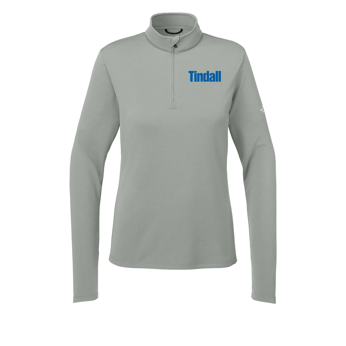 tindallcorp-the-north-face-womens-ambition-14-zip-embroidery-leftchest-NF0A8ENQ-meldgreyheather-flat-front