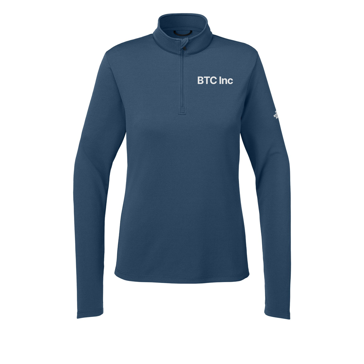 btc-the-north-face-womens-ambition-14-zip-embroidery-leftchest-NF0A8ENQ-shadyblue-flat-front