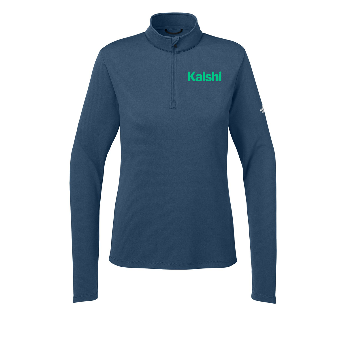 kalshi-the-north-face-womens-ambition-14-zip-embroidery-leftchest-NF0A8ENQ-shadyblue-flat-front