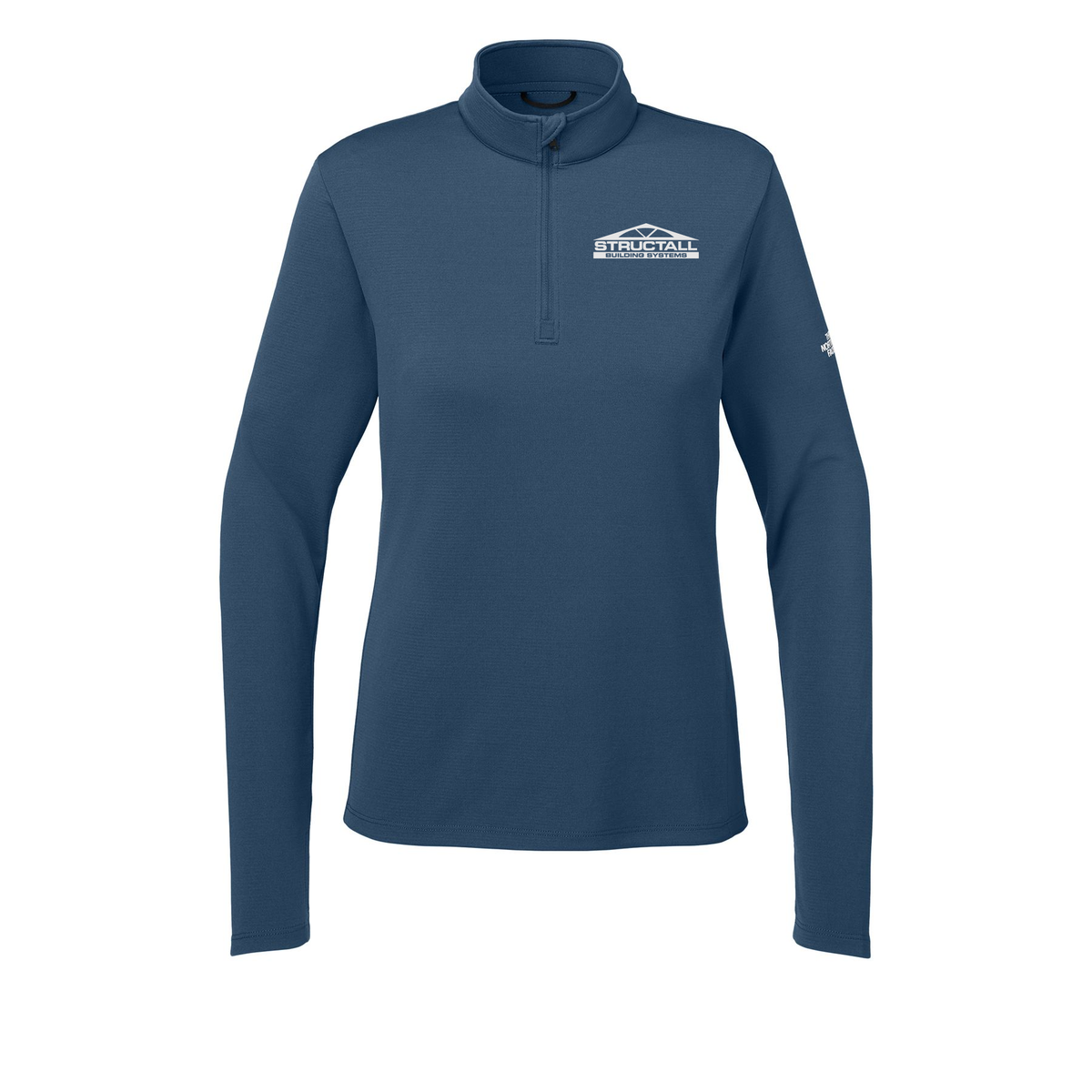 structall-the-north-face-womens-ambition-14-zip-embroidery-leftchest-NF0A8ENQ-shadyblue-flat-front