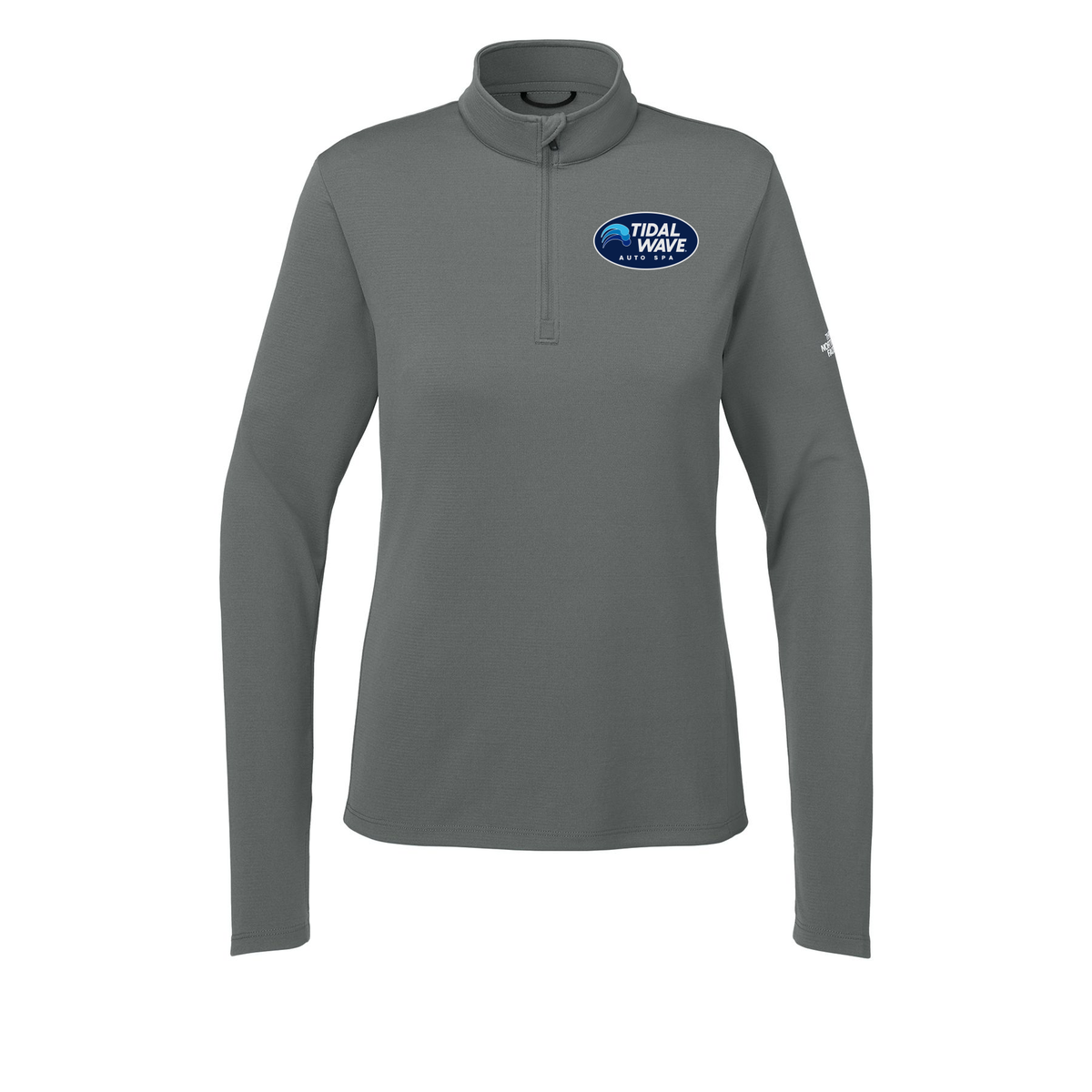 tidalwaveautospa-the-north-face-womens-ambition-14-zip-embroidery-leftchest-NF0A8ENQ-smokedpearlgrey-flat-front