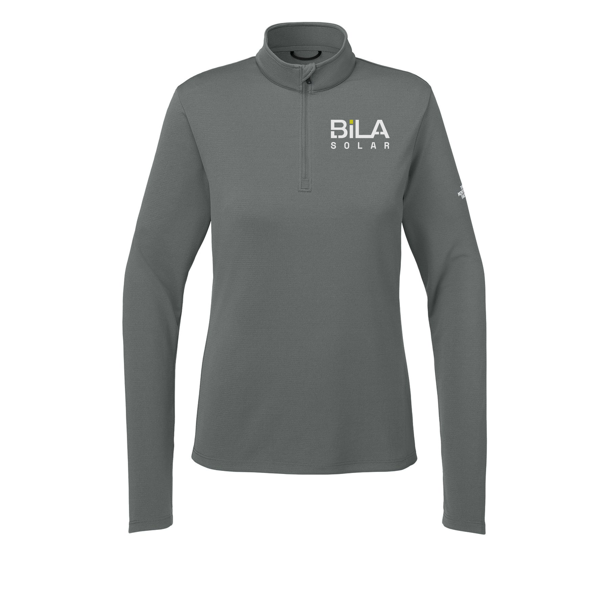 bilasolar-the-north-face-womens-ambition-14-zip-embroidery-leftchest-NF0A8ENQ-smokedpearlgrey-flat-front