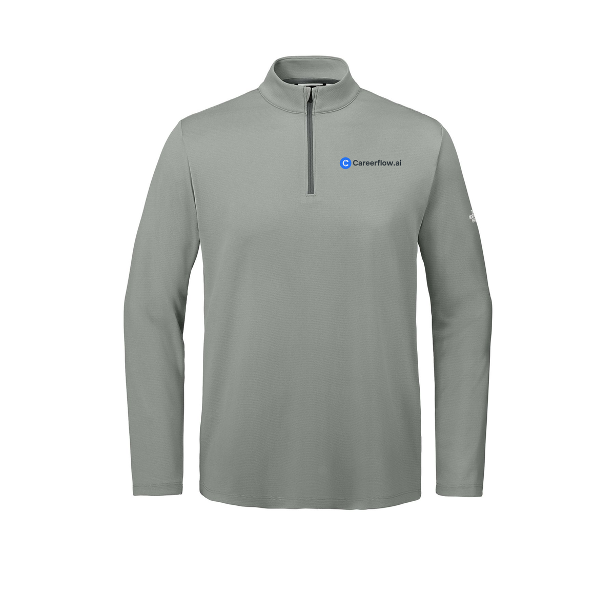 careerflow-the-north-face-ambition-14-zip-embroidery-leftchest-NF0A8ENR-meldgreyheather-flat-front