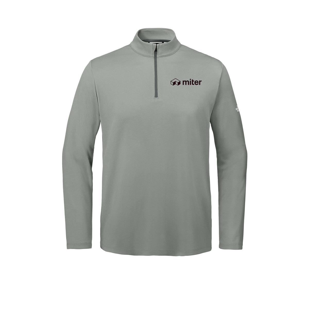 miter-the-north-face-ambition-14-zip-embroidery-leftchest-NF0A8ENR-meldgreyheather-flat-front