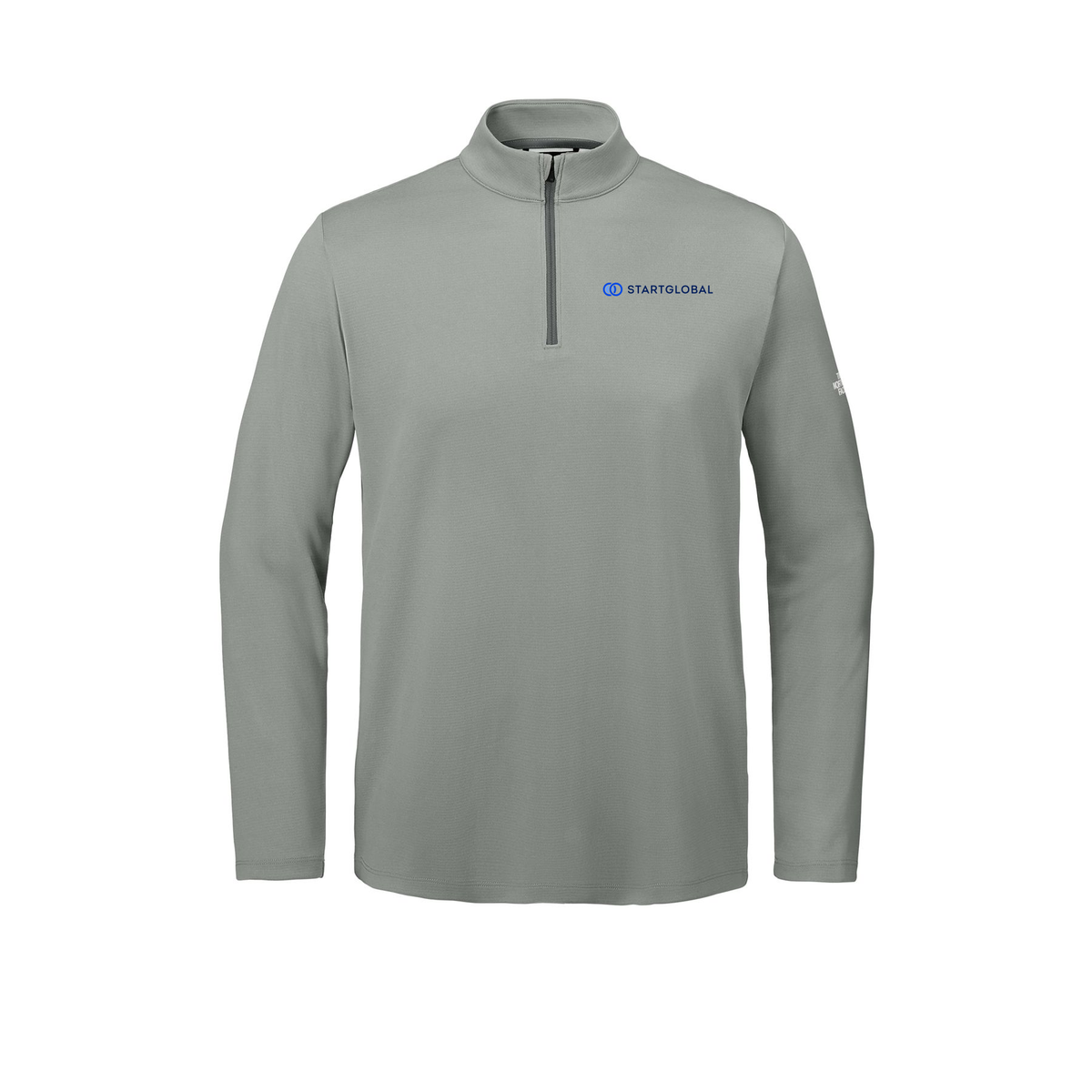 startglobal-the-north-face-ambition-14-zip-embroidery-leftchest-NF0A8ENR-meldgreyheather-flat-front