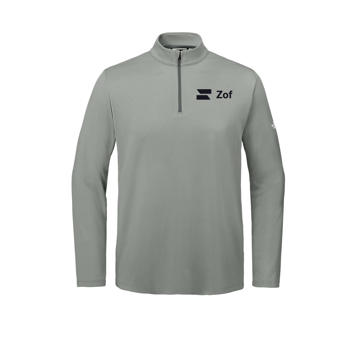 zof-the-north-face-ambition-14-zip-embroidery-leftchest-NF0A8ENR-meldgreyheather-flat-front