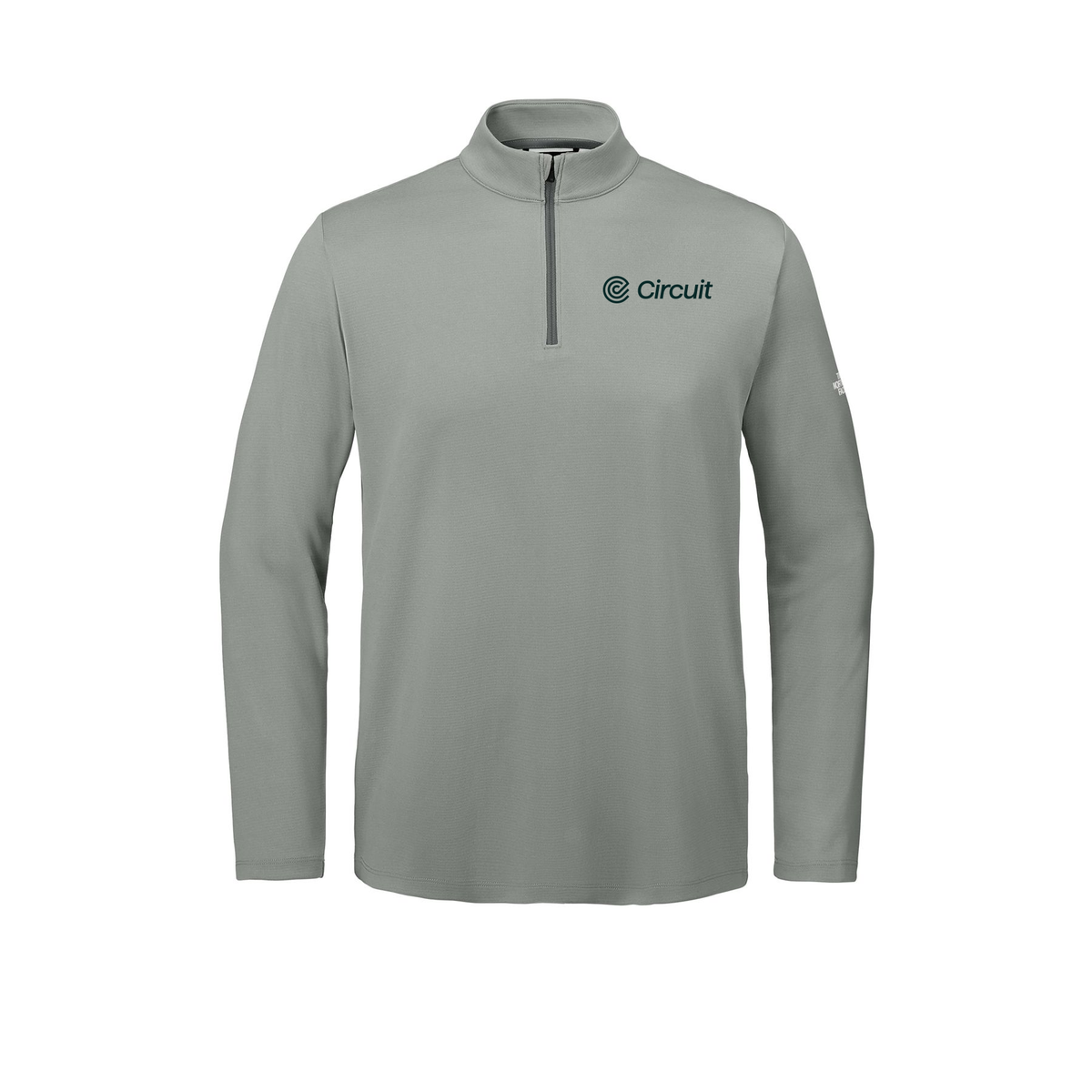 ridecircuit-the-north-face-ambition-14-zip-embroidery-leftchest-NF0A8ENR-meldgreyheather-flat-front