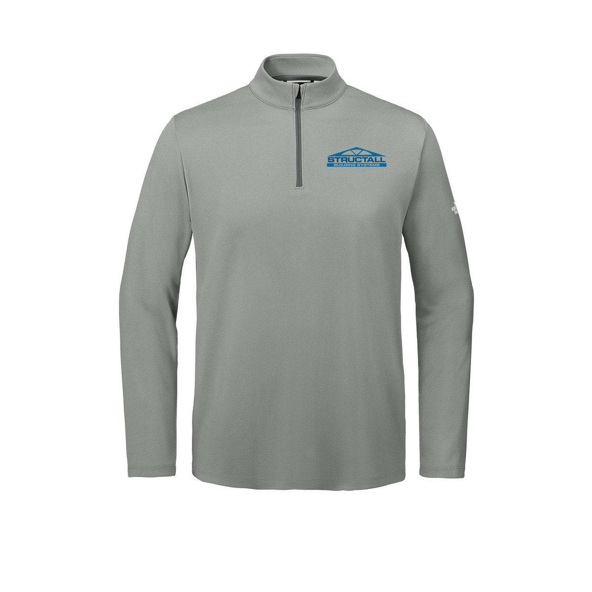 structall-the-north-face-ambition-14-zip-embroidery-leftchest-NF0A8ENR-meldgreyheather-flat-front
