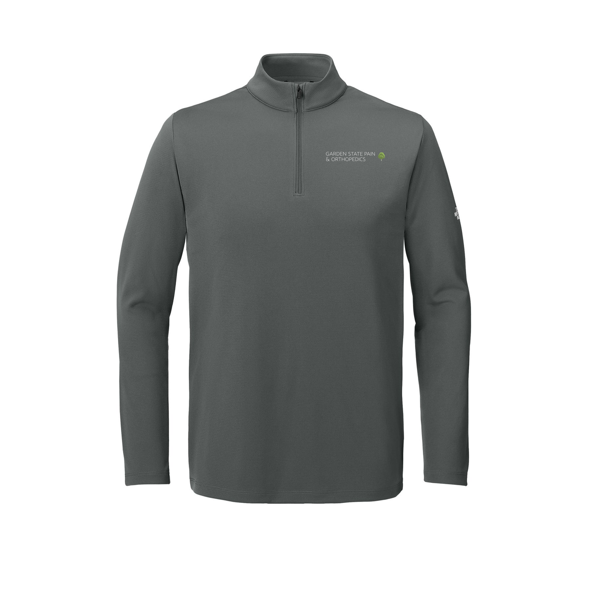 gardenstatepain-the-north-face-ambition-14-zip-embroidery-leftchest-NF0A8ENR-smokedpearlgrey-flat-front