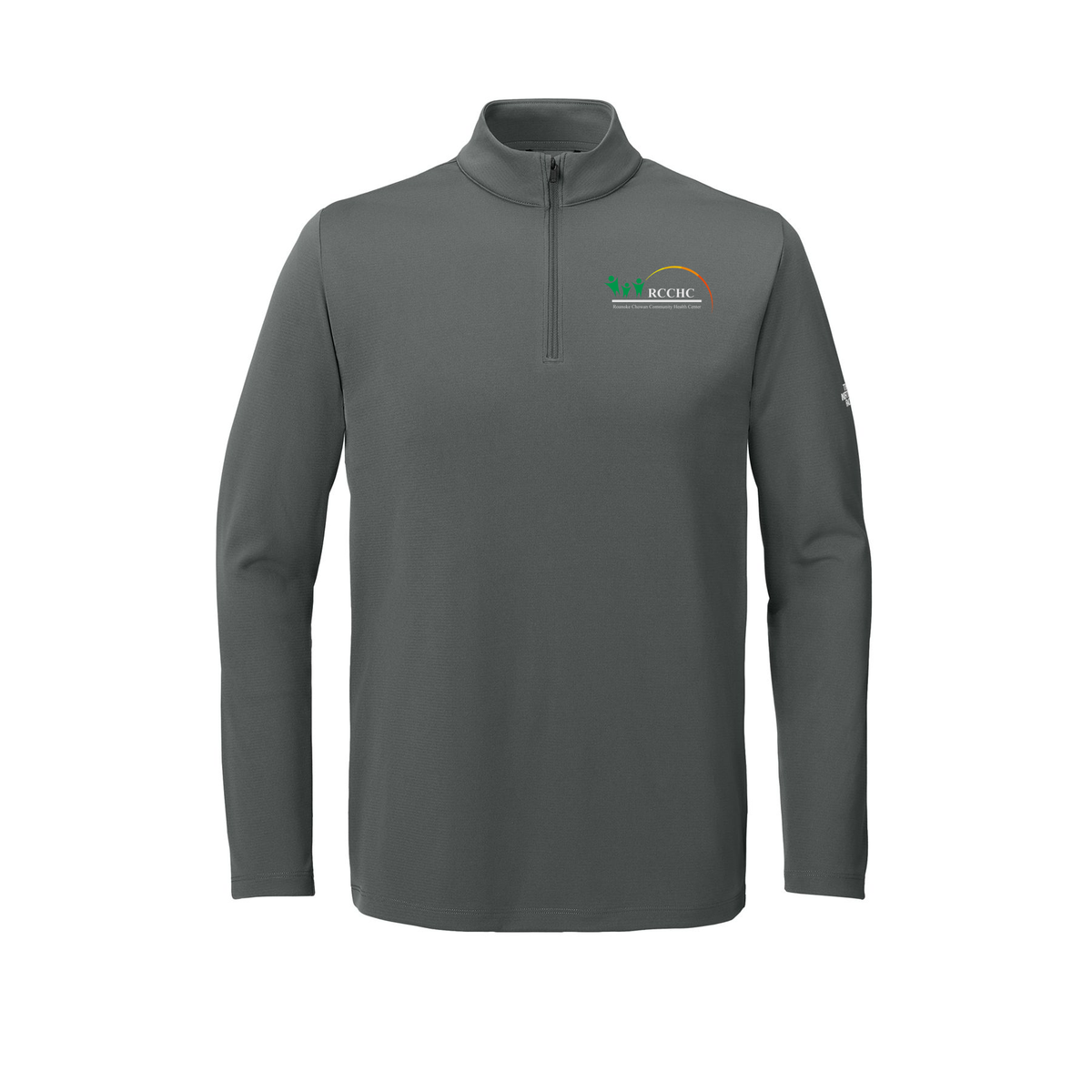 rcchc-the-north-face-ambition-14-zip-embroidery-leftchest-NF0A8ENR-smokedpearlgrey-flat-front