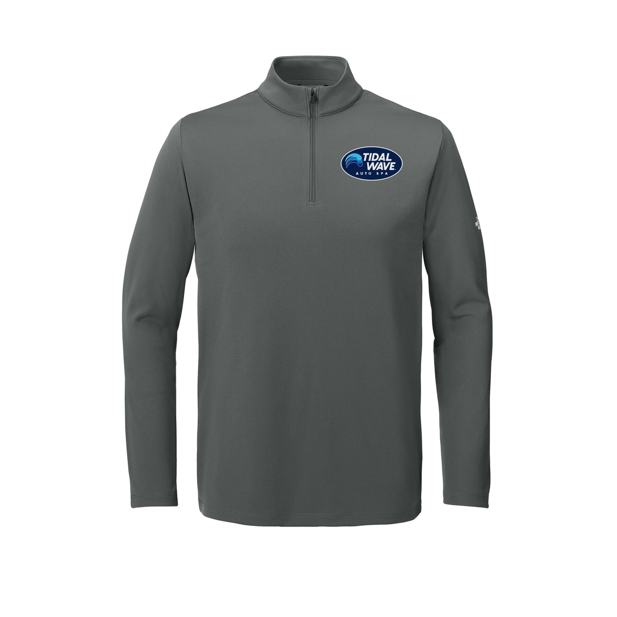 tidalwaveautospa-the-north-face-ambition-14-zip-embroidery-leftchest-NF0A8ENR-smokedpearlgrey-flat-front
