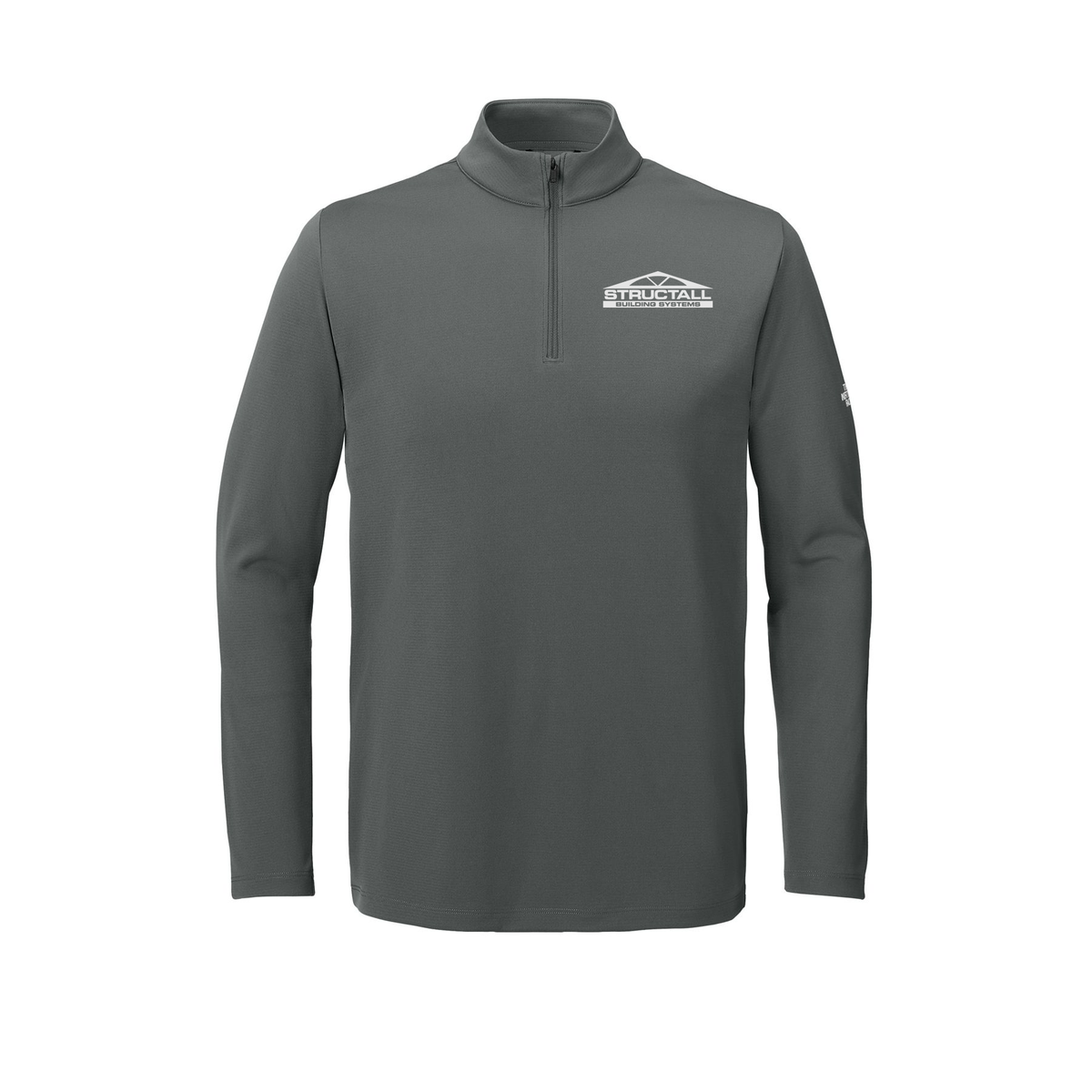 structall-the-north-face-ambition-14-zip-embroidery-leftchest-NF0A8ENR-smokedpearlgrey-flat-front