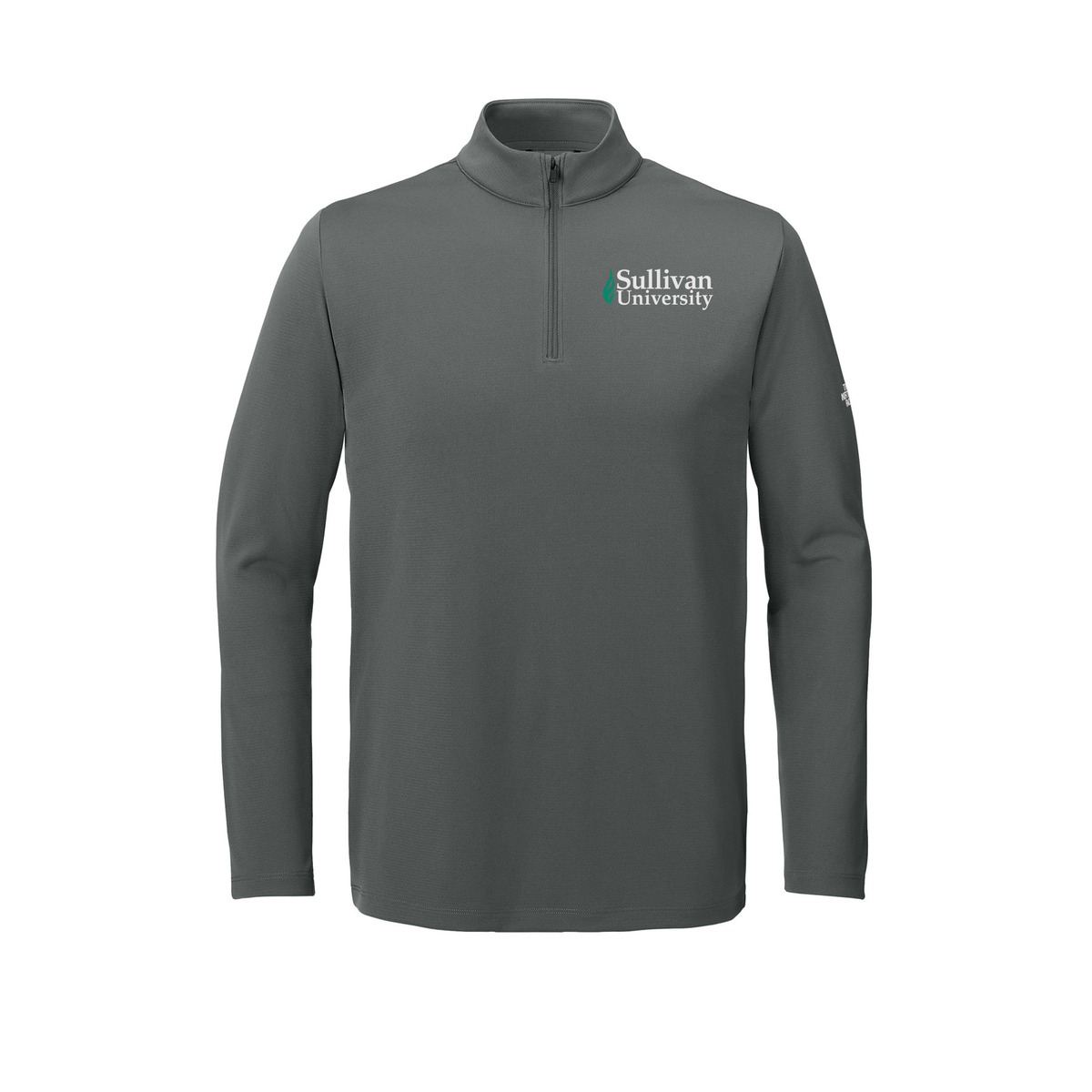 sullivan-the-north-face-ambition-14-zip-embroidery-leftchest-NF0A8ENR-smokedpearlgrey-flat-front