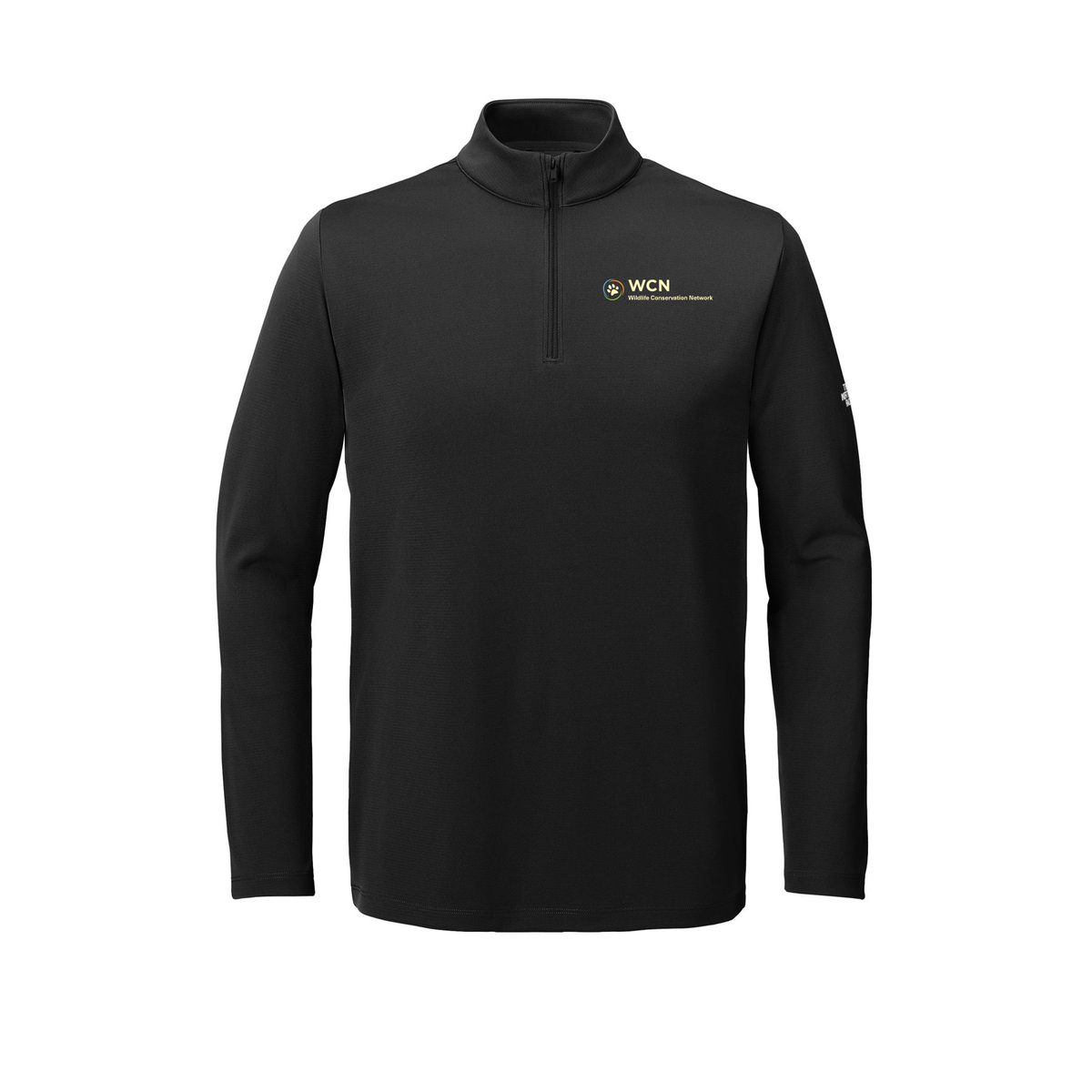 wildnet-the-north-face-ambition-14-zip-embroidery-leftchest-NF0A8ENR-tnfblack-flat-front