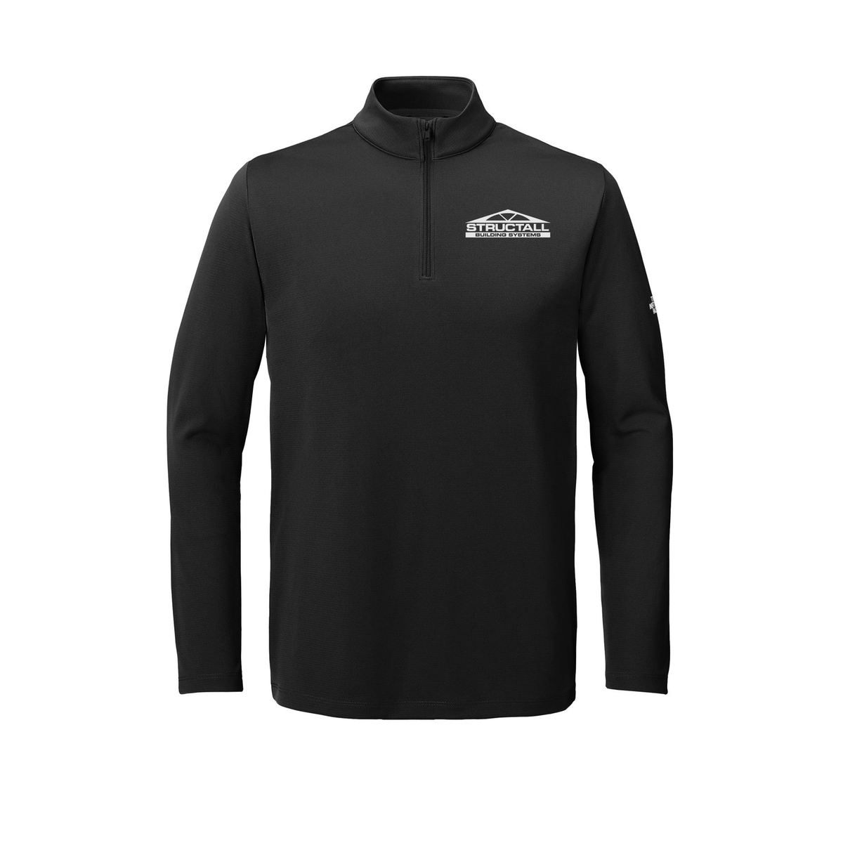 structall-the-north-face-ambition-14-zip-embroidery-leftchest-NF0A8ENR-tnfblack-flat-front