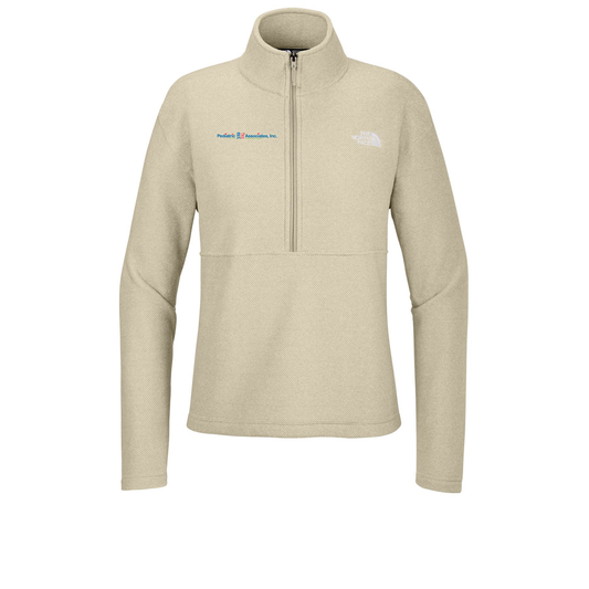 pediatric-associates-the-north-face-womens-textured-pine-grove-12-zip-embroidery-rightchest-NF0A8JF7-gravelheather-flat-front