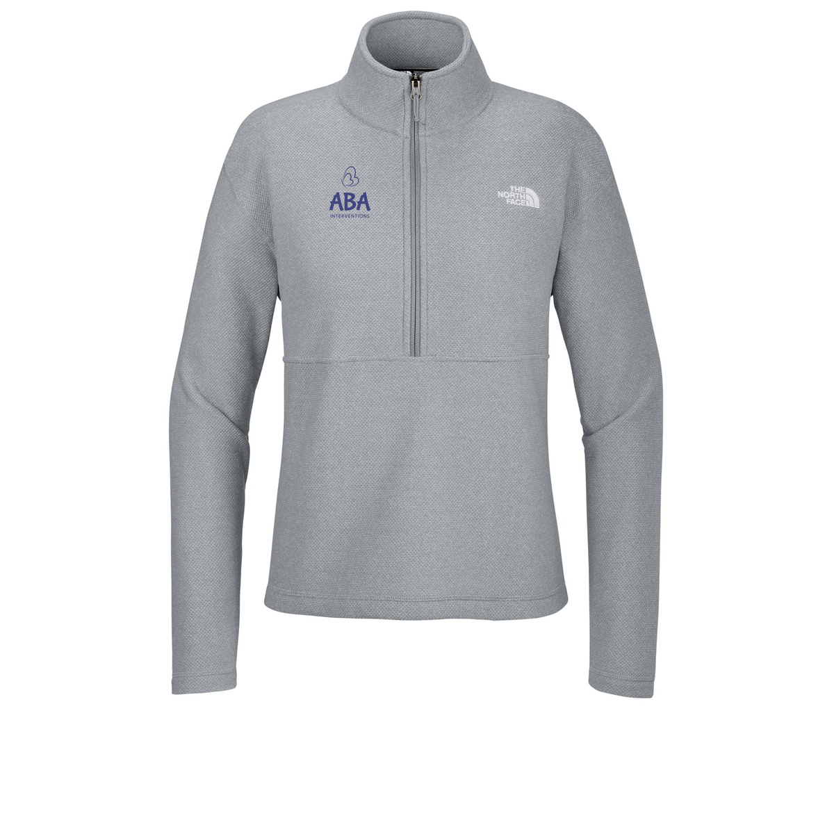 aba-interventions-the-north-face-womens-textured-pine-grove-12-zip-embroidery-rightchest-NF0A8JF7-tnflightgreyheather-flat-front