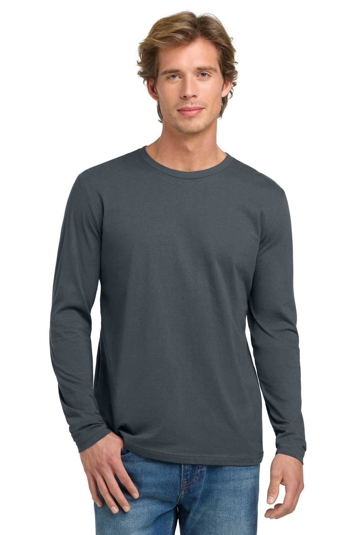 Next Level Apparel® Cotton Long Sleeve Tee. NL3601