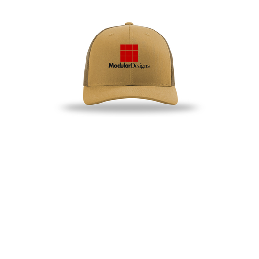 modulardesignsflooring-richardson-trucker-cap-embroidery-capfront-R112-ambergold-flat-front