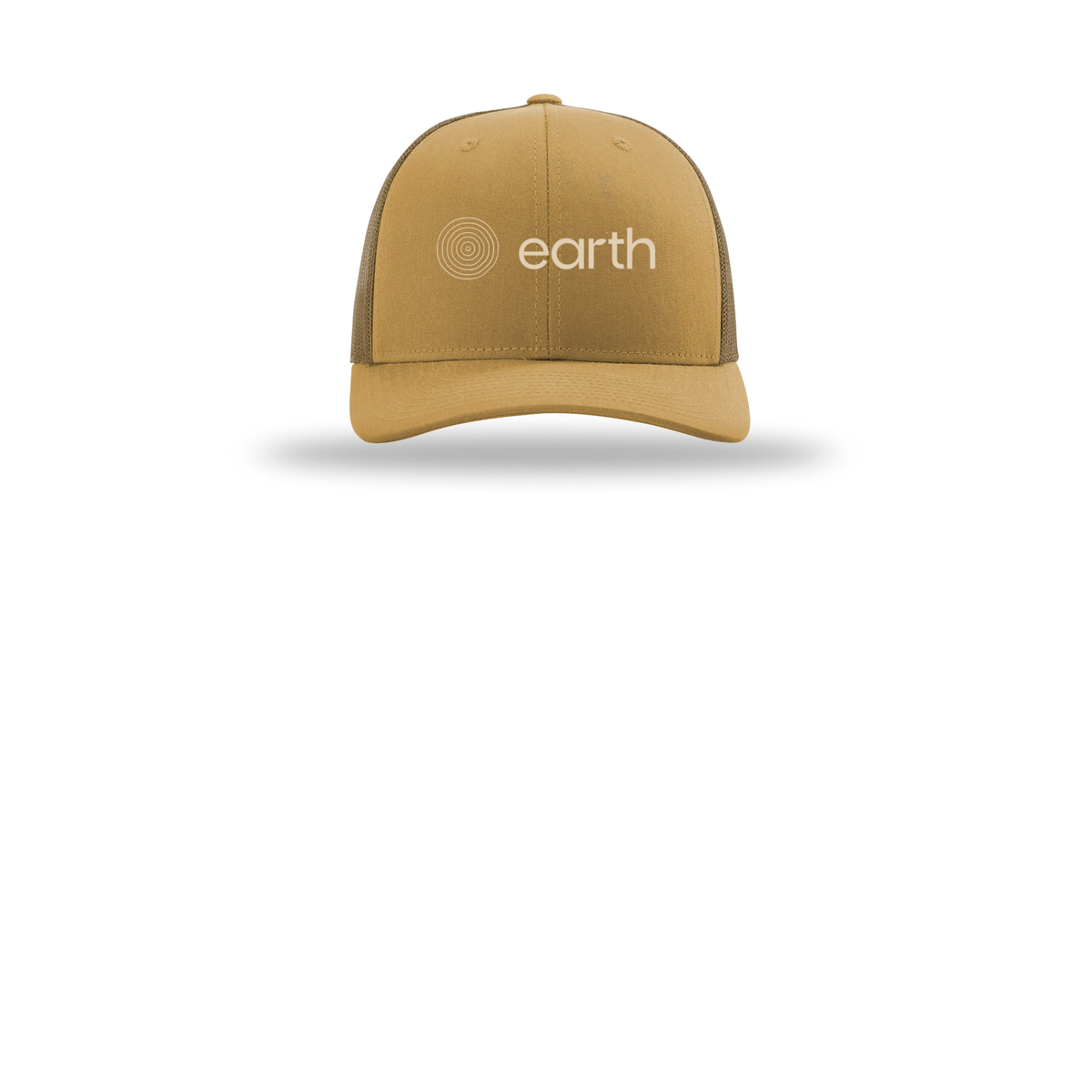 earthfuneral-richardson-trucker-cap-embroidery-capfront-R112-ambergold-flat-front