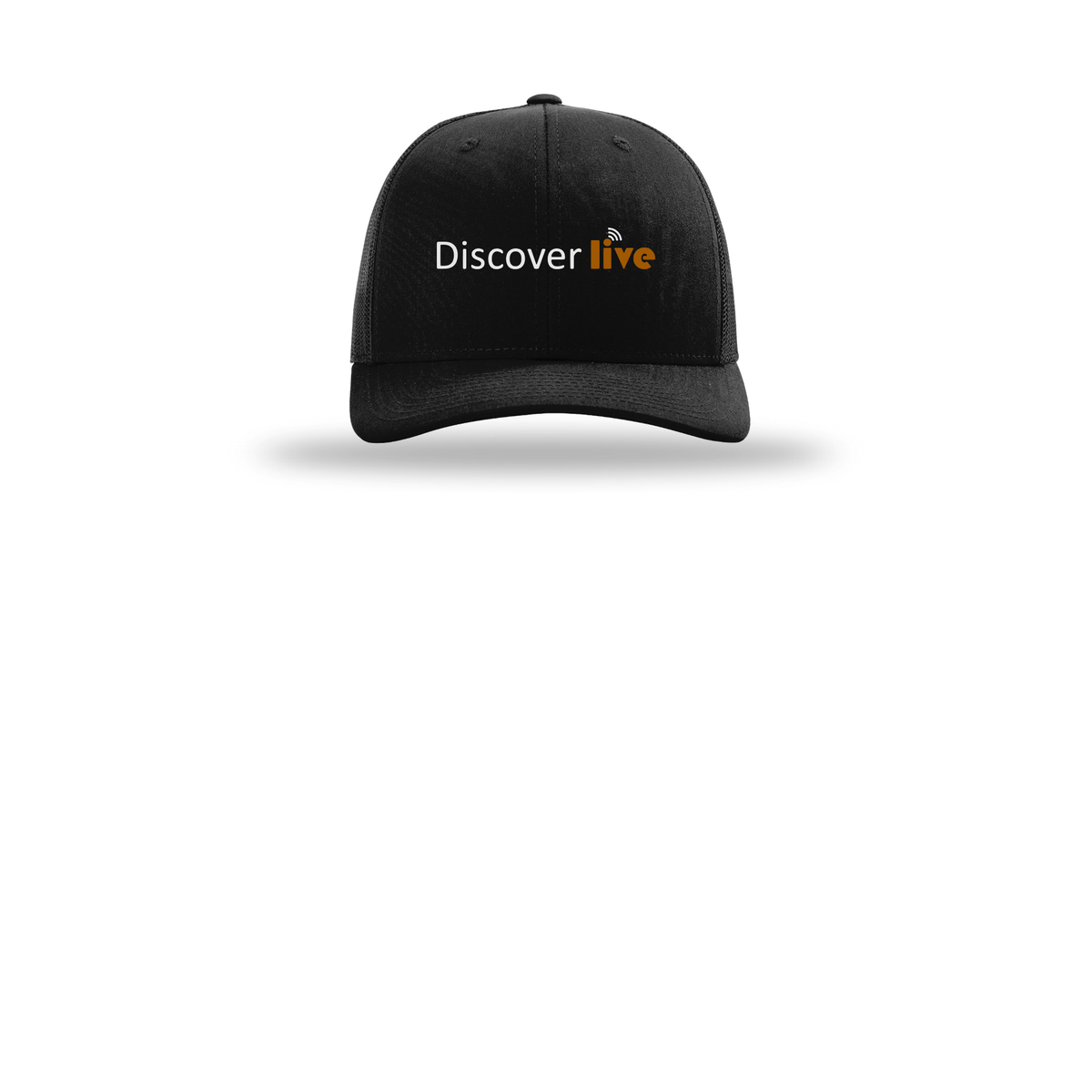 discover-richardson-trucker-cap-embroidery-capfront-R112-black-flat-front