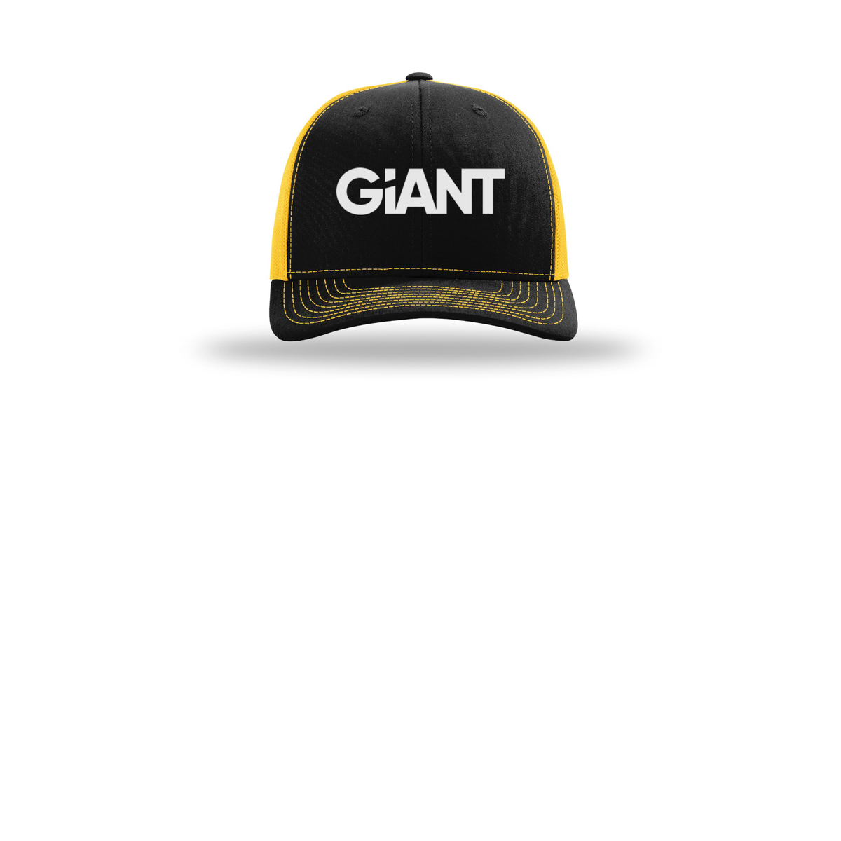giantworldwide-richardson-trucker-cap-embroidery-capfront-R112-blackgold-flat-front