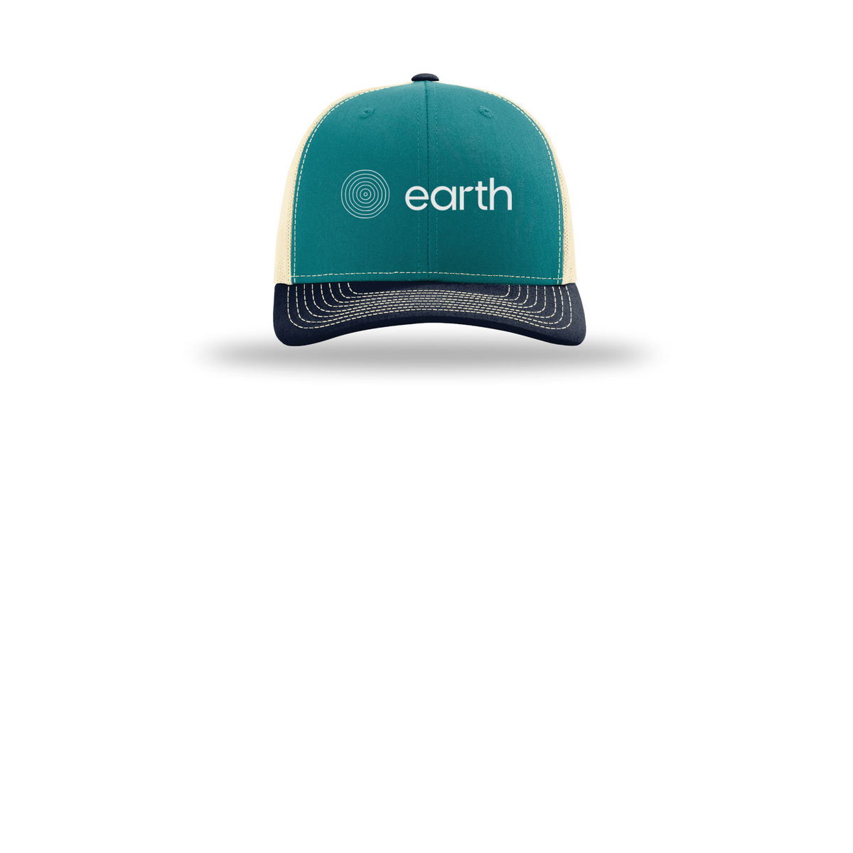 earthfuneral-richardson-trucker-cap-embroidery-capfront-R112-bluetealbirchnavy-flat-front