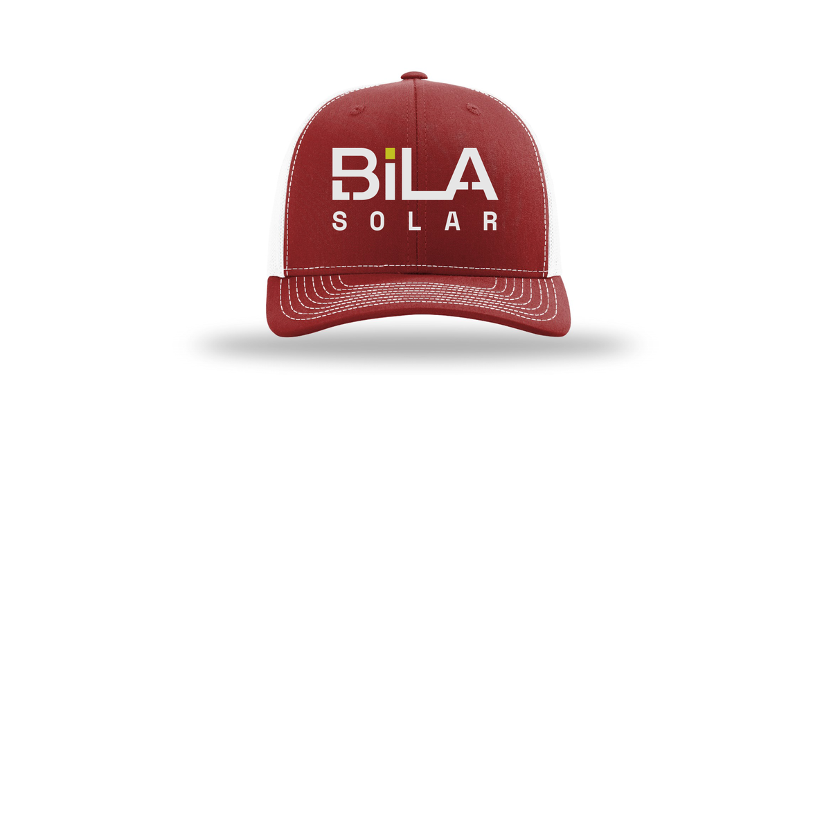 bilasolar-richardson-trucker-cap-embroidery-capfront-R112-cardinalwhite-flat-front