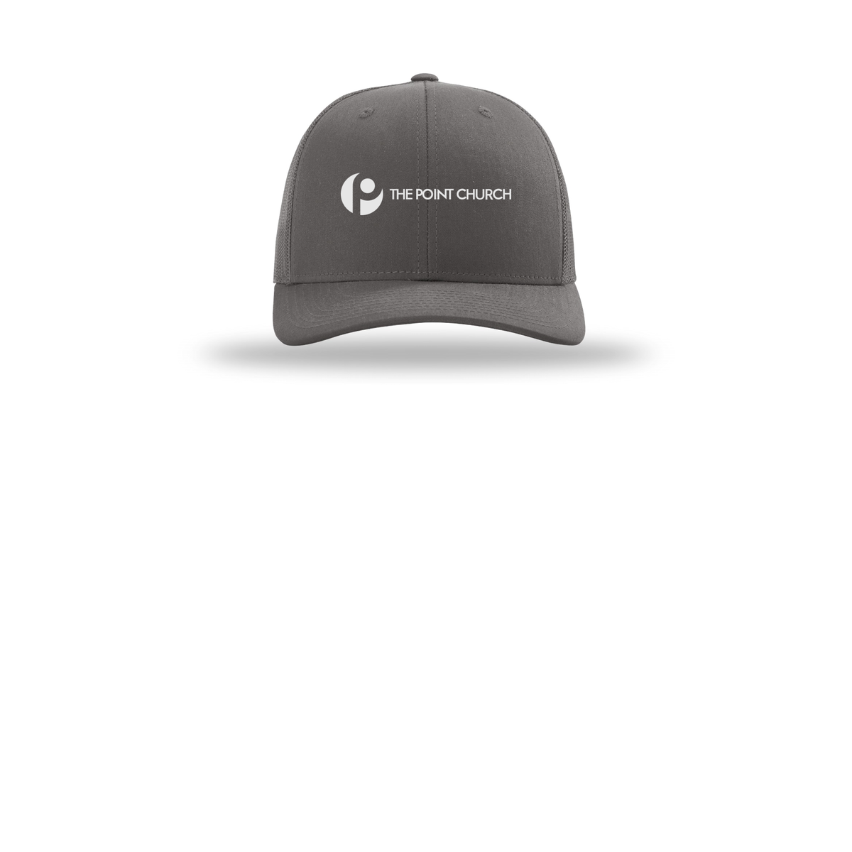 thepointva-richardson-trucker-cap-embroidery-capfront-R112-charcoal-flat-front
